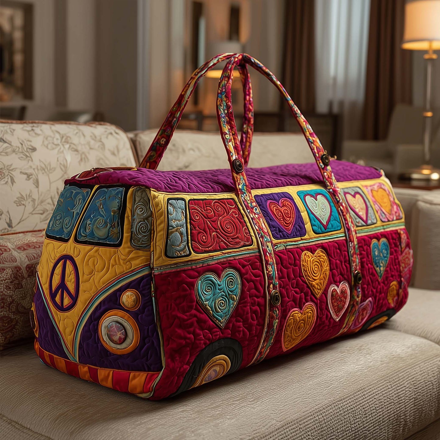 Sweet Journey Quilted Duffle Bag GFTOTP16639