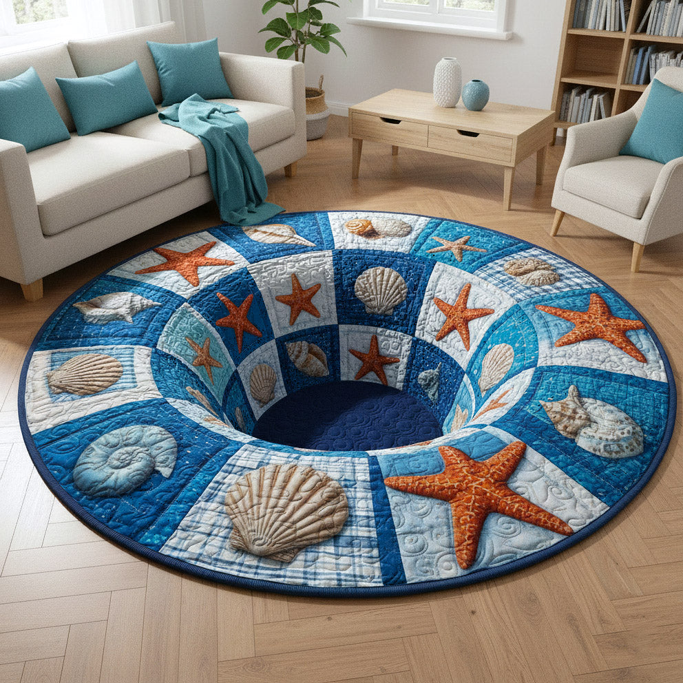 Shoreline Gems Quilted Round Mat GFTOTP16644