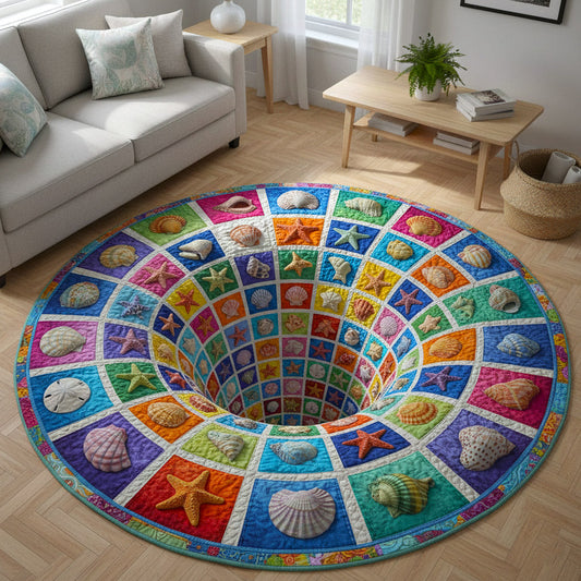 Shoreline Gems Quilted Round Mat GFTOTP16646