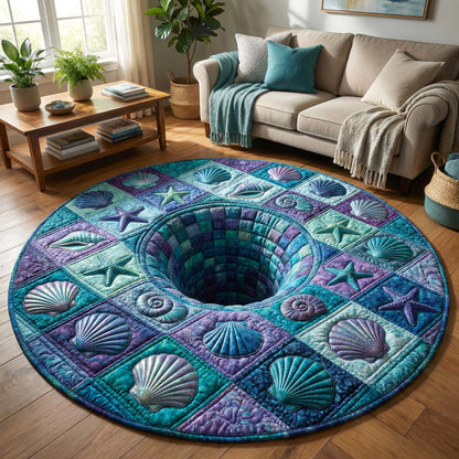 Shoreline Gems Quilted Round Mat GFTOTP16647