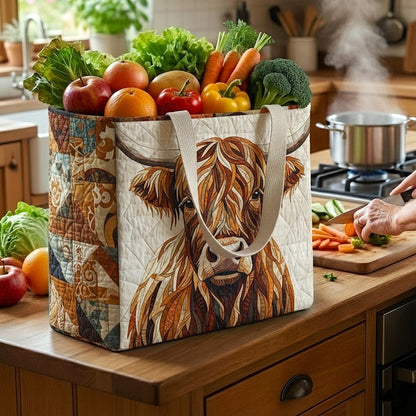 Fluffy Moo Quilted Shopping Bag GFTOTP16675
