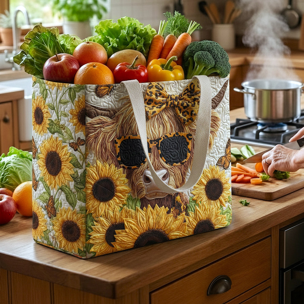 Fluffy Moo Quilted Shopping Bag GFTOTP16677