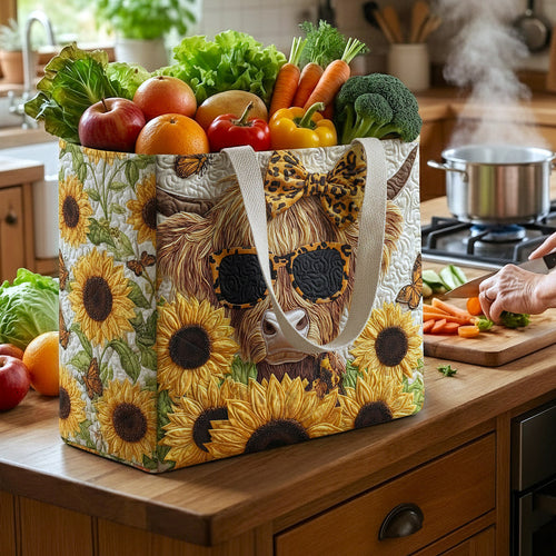 Fluffy Moo Quilted Shopping Bag GFTOTP16677