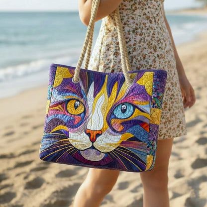 Catitude Quilted Beach Bag GFTOTP16682