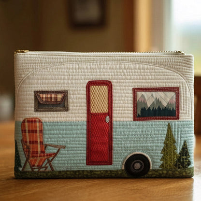 Vintage Camper Quilted Purse GFTOTP16686