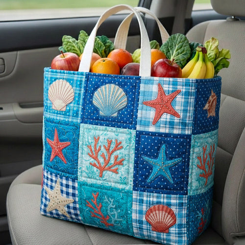 Shoreline Gems Quilted Shopping Bag GFTOTP16690