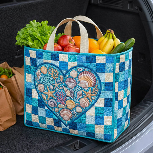 Shoreline Gems Quilted Shopping Bag GFTOTP16691