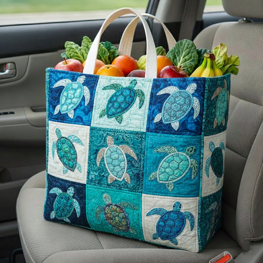 Ocean Serenity Quilted Shopping Bag GFTOTP16694