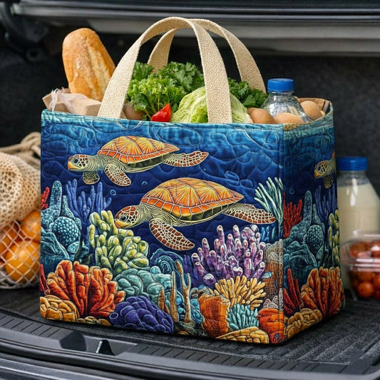 Ocean Serenity Quilted Shopping Bag GFTOTP16698