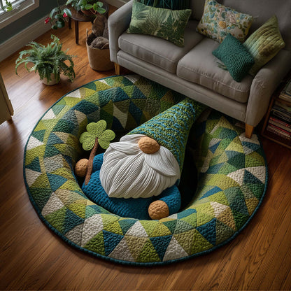 Lucky Revelry Quilted Round Mat GFTOTP16744