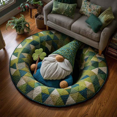Lucky Revelry Quilted Round Mat GFTOTP16744