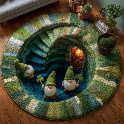 Lucky Revelry Quilted Round Mat GFTOTP16746