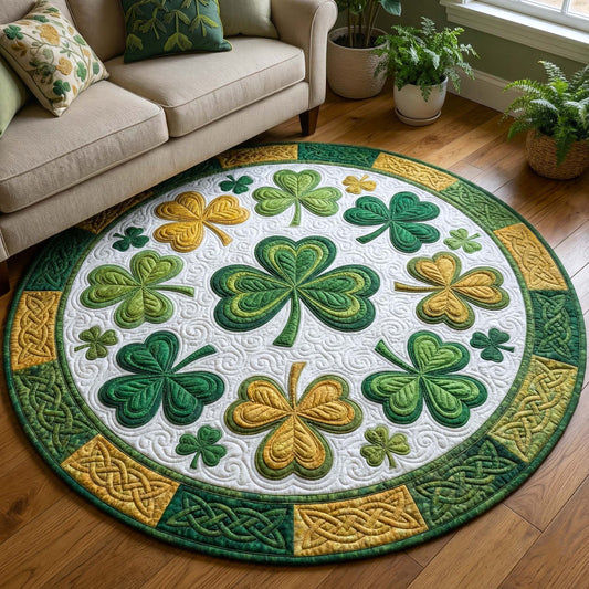 Lucky Revelry Quilted Round Mat GFTOTP16748