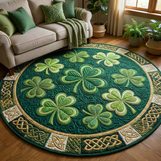 Lucky Revelry Quilted Round Mat GFTOTP16749