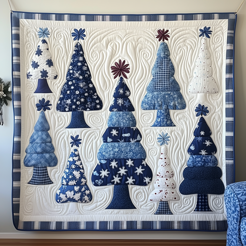Christmas Tree Quilted Blanket GFTOTP1675