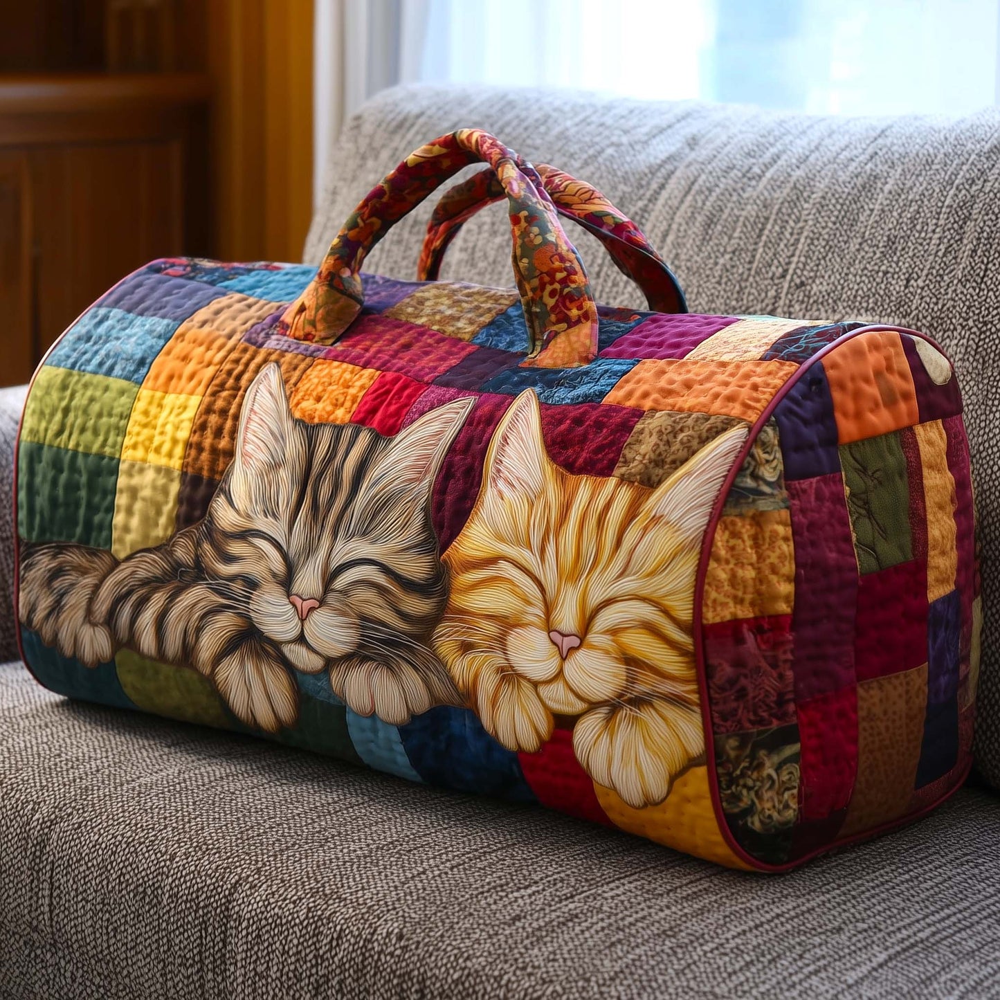 Catitude Quilted Duffle Bag GFTOTP16803