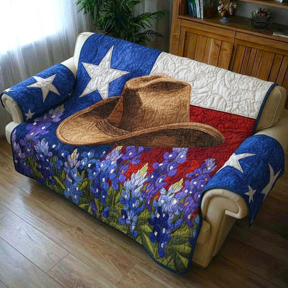 Texas Pride Quilted Sofa Cover GFTOTP16847