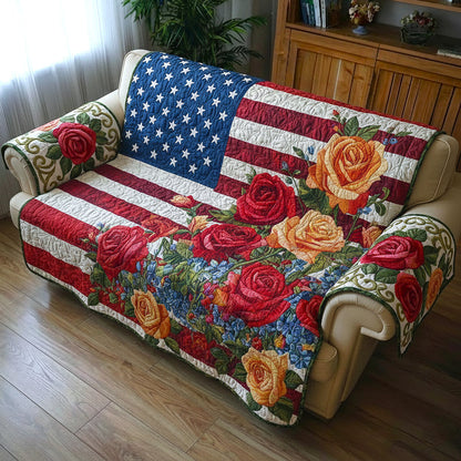 Stars Glory Quilted Sofa Cover GFTOTP16852