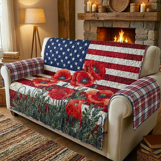 Stars Glory Quilted Sofa Cover GFTOTP16855