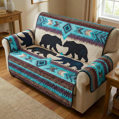 Forest Ancestor Quilted Sofa Cover GFTOTP16882