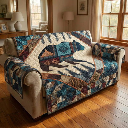 Forest Ancestor Quilted Sofa Cover GFTOTP16886