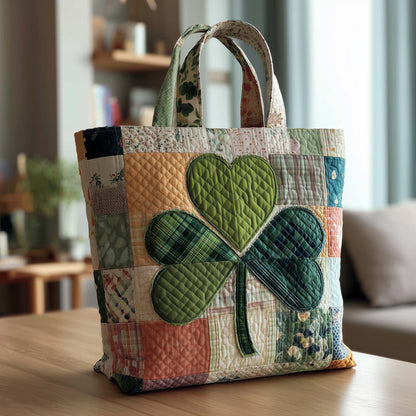 Irish Shamrock Quilted Tote Bag GFTOTP16946