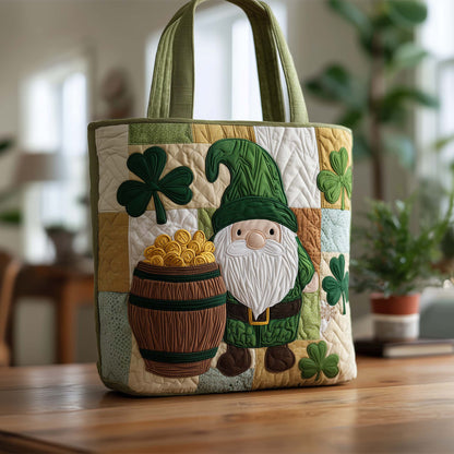 Irish Shamrock Quilted Tote Bag GFTOTP16947