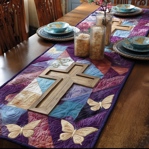 Faithful Sunrise Quilted Table Runner GFTOTP16983