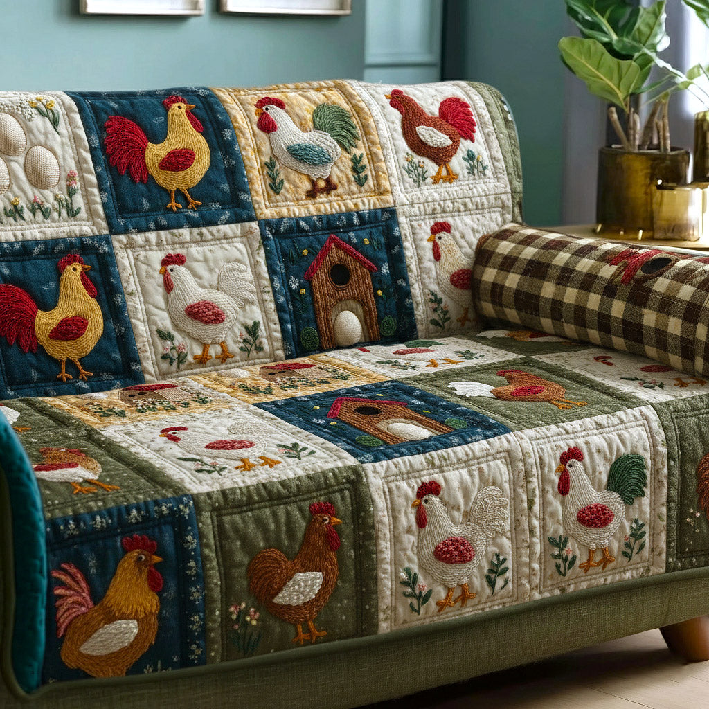 Coop Sweeties Quilted Sofa Cover GFTOTP17045