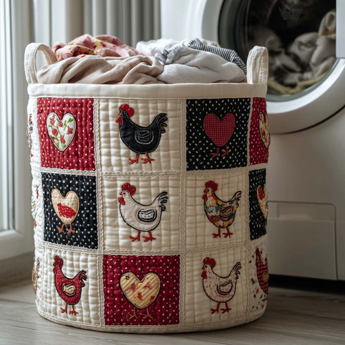 Coop Sweeties Quilted Laundry Basket GFTOTP17047
