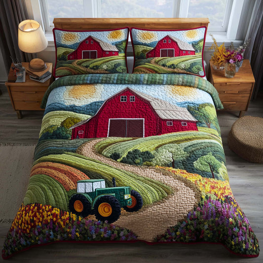 Meadow Homelife 3-Piece Quilted Bedding Set GFTOTP17101