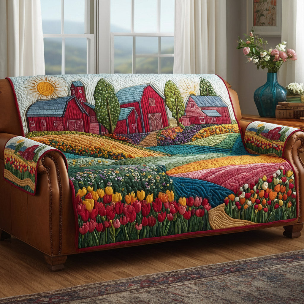 Meadow Homelife Quilted Sofa Cover GFTOTP17110