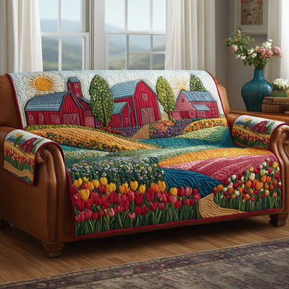 Meadow Homelife Quilted Sofa Cover GFTOTP17110