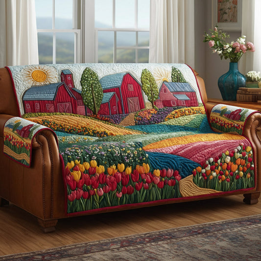 Meadow Homelife Quilted Sofa Cover GFTOTP17110