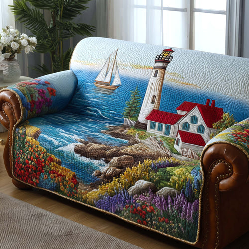 Harbor Breeze Quilted Sofa Cover GFTOTP17113