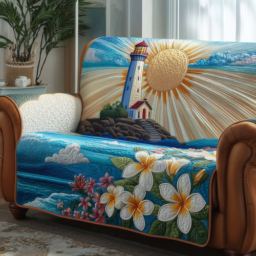 Harbor Breeze Quilted Sofa Cover GFTOTP17116