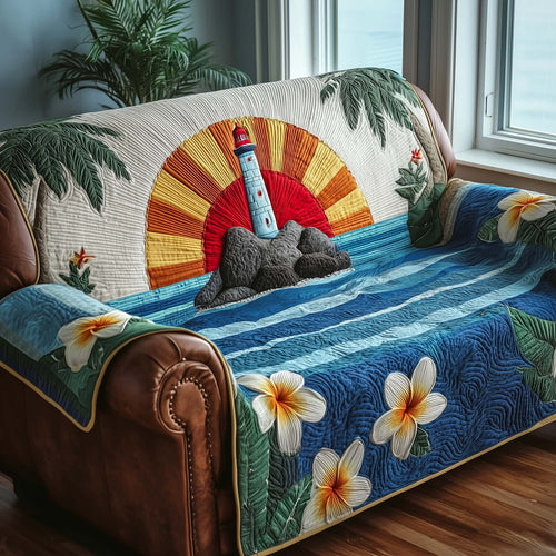 Harbor Breeze Quilted Sofa Cover GFTOTP17117