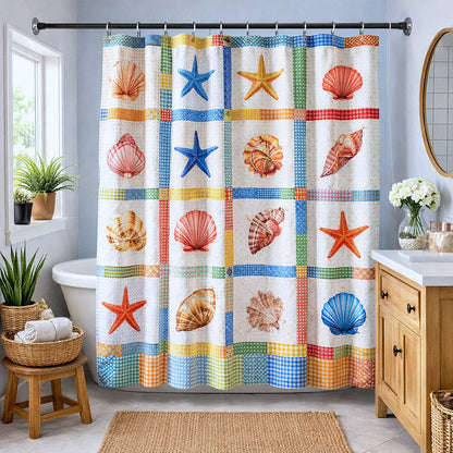 Shoreline Gems Shower Curtain GFTOTP17223