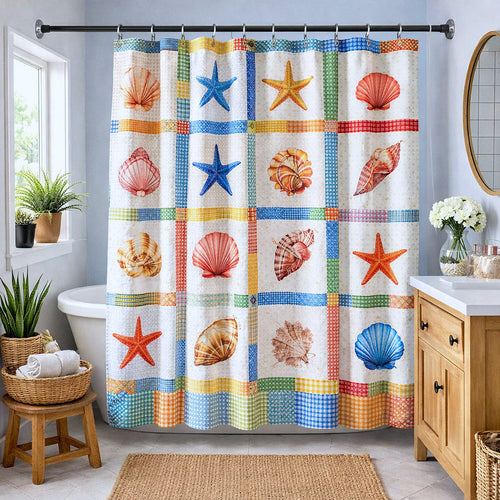 Shoreline Gems Shower Curtain GFTOTP17223