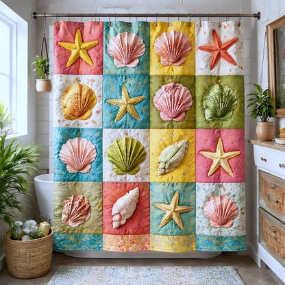 Shoreline Gems Shower Curtain GFTOTP17226