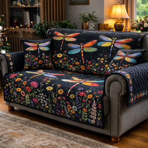 Whisper Wings Quilted Sofa Cover GFTOTP17303