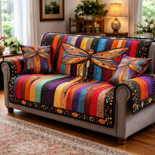 Whisper Wings Quilted Sofa Cover GFTOTP17307