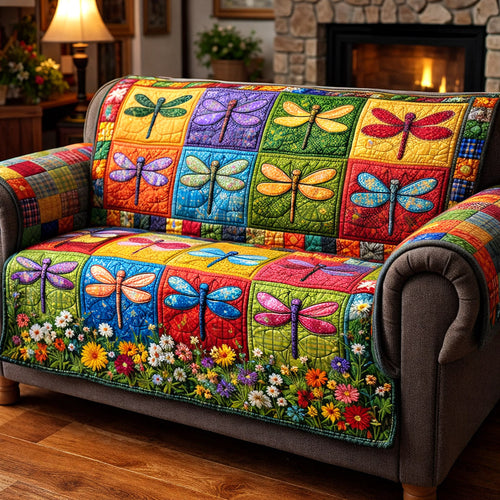 Whisper Wings Quilted Sofa Cover GFTOTP17309