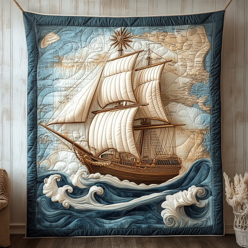 Sailboat Quilted Blanket GFTOTP1730