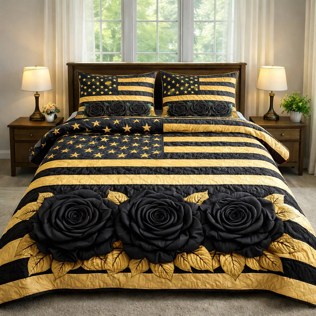 Star Legacy 3-Piece Quilted Bedding Set GFTOTP17325