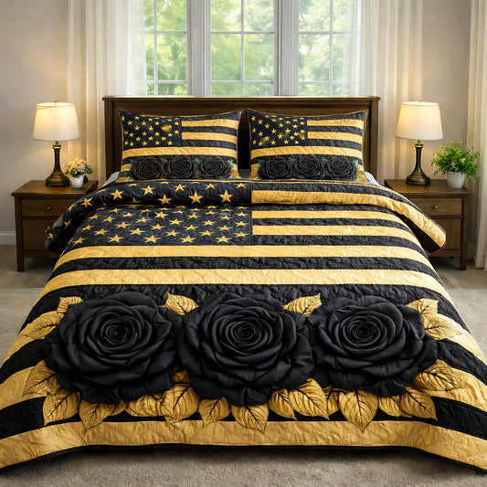 Star Legacy 3-Piece Quilted Bedding Set GFTOTP17325
