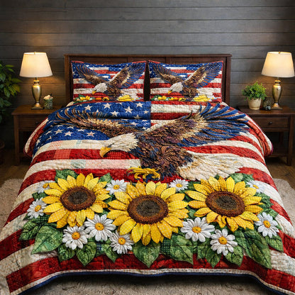 Star Legacy 3-Piece Quilted Bedding Set GFTOTP17327