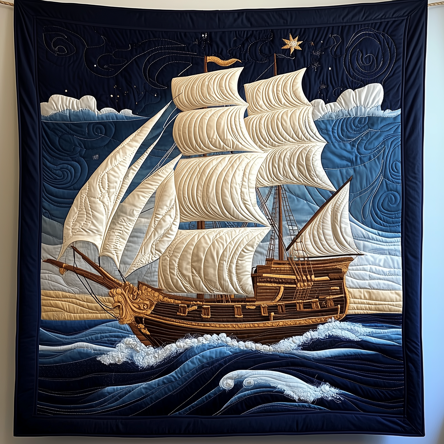 Sailboat Quilted Blanket GFTOTP1732