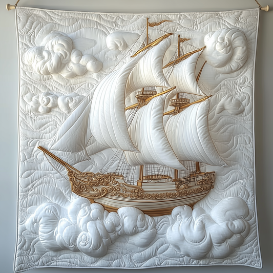 Sailboat Quilted Blanket GFTOTP1735
