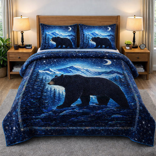 Woodland Guardian 3-Piece Quilted Bedding Set GFTOTP17373